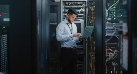 working on servers